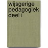 Wijsgerige Pedagogiek Deel I by Joris Vlieghe
