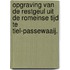 Opgraving van de restgeul uit de Romeinse tijd te Tiel-Passewaaij.