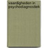 Vaardigheden in psychodiagnostiek