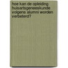 Hoe kan de opleiding huisartsgeneeskunde volgens alumni worden verbeterd? door R. Batenburg
