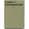 Module 1: Klantsegmenten door Onbekend