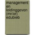 Management en leidinggeven (MR/OR) EduBieb
