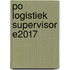 PO Logistiek supervisor E2017