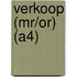 Verkoop (MR/OR) (A4)