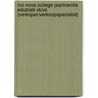 ROC Nova College jaarlicentie EduBieb VK/VS (Verkoper/Verkoopspecialist) by Unknown
