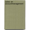 Sales- en accountmanagement door Willem Zeijl