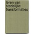 Leren van stedelijke transformaties