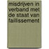 Misdrijven in verband met de staat van faillissement