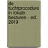 De tuchtprocedure in lokale besturen - ed. 2019
