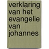 Verklaring van het Evangelie van Johannes door A. ten Napel