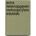 Extra rekenopgaven Verkoopcijfers EduBieb