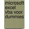 Microsoft Excel VBA voor Dummies by Michael Alexander