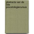 Abstracts van de 3de procotologiecursus