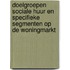 Doelgroepen sociale huur en specifieke segmenten op de woningmarkt