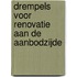 Drempels voor renovatie aan de aanbodzijde