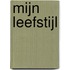 Mijn leefstijl