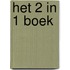 Het 2 in 1 Boek