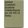 Pakket Zoeklicht dyslexie middenbouw AVI E4-M5 (4 titels) door Onbekend