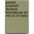 Pakket Zoeklicht dyslexie bovenbouw AVI M5-E5 (4 titels)