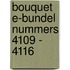 Bouquet e-bundel nummers 4109 - 4116
