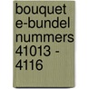 Bouquet e-bundel nummers 41013 - 4116 by Kate Walker