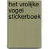 Het vrolijke vogel stickerboek