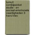 Tumult Combipakket Studie - en sociaal-emotionele vaardigheden 3 havo/vwo