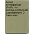 Tumult Combipakket Studie - en sociaal-emotionele vaardigheden 3 havo-vwo