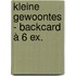 Kleine gewoontes - backcard à 6 ex.