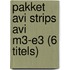 Pakket AVI strips AVI M3-E3 (6 titels)