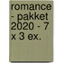 Romance - pakket 2020 - 7 x 3 ex.
