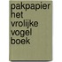 Pakpapier Het Vrolijke Vogel Boek