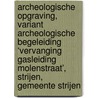 Archeologische Opgraving, variant Archeologische Begeleiding ‘Vervanging gasleiding Molenstraat’, Strijen, Gemeente Strijen door J. Ras