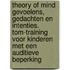 Theory of Mind gevoelens, gedachten en intenties. ToM-training voor kinderen met een auditieve beperking
