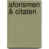 AFORISMEN & CITATEN