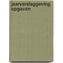 Jaarverslaggeving opgaven