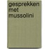 Gesprekken met Mussolini