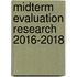 Midterm evaluation Research 2016-2018