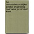 Het onverantwoordelijke gebaar-of ga terug naar waar je vandaan komt