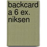 Backcard a 6 ex. Niksen door Maartje Willems