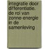 Integratie door differentiatie. De rol van zonne-energie in de samenleving