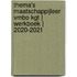 Thema's maatschappijleer VMBO KGT | Werkboek | 2020-2021