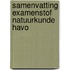 Samenvatting Examenstof Natuurkunde HAVO