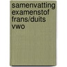 Samenvatting Examenstof Frans/Duits VWO door ExamenOverzicht