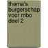 Thema's Burgerschap voor MBO deel 2