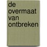 De overmaat van ontbreken