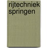Rijtechniek Springen by Knhs