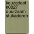 Keuzedeel K0027 Duurzaam stukadoren