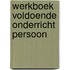 Werkboek Voldoende Onderricht Persoon