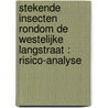 Stekende insecten rondom de Westelijke Langstraat : risico-analyse door Piet F.M. Verdonschot